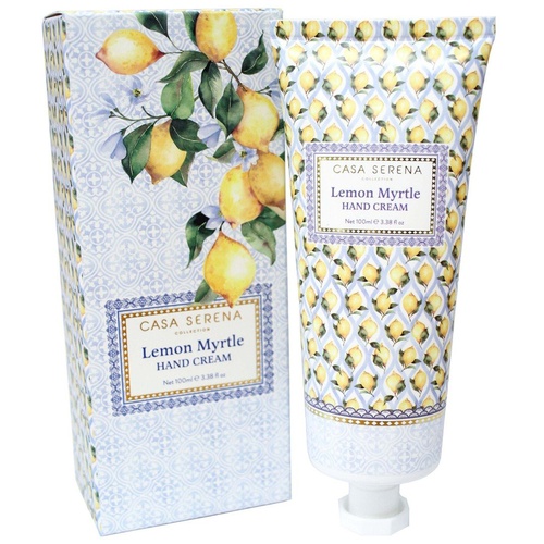 LaVida Casa Serena Collection Hand Cream 100mL Lemon Mrytle CS1322-6