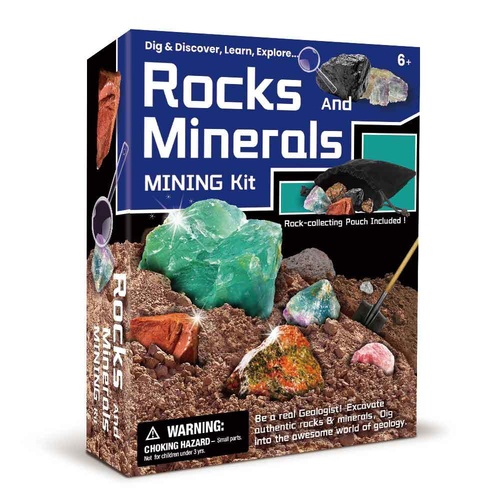 Kaper Kidz Dig & Discover Rocks And Minerals Mining Kit , DD7103
