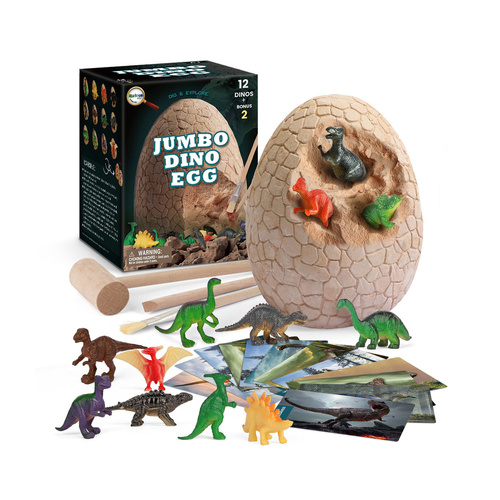 Kaper Kidz Kurious Kidz Dinosaur Egg Excavation Kit Jumbo, DD7076