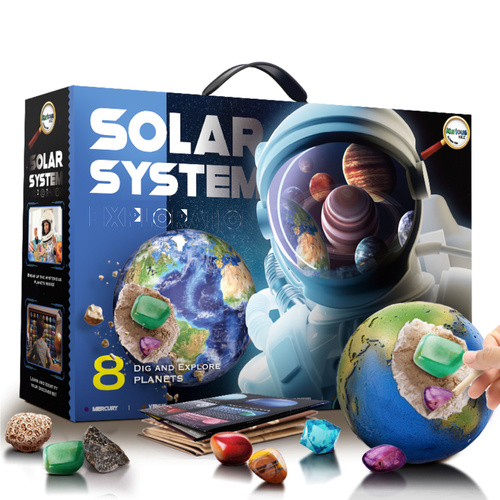 Kaper Kidz Kurious Kidz Solar System Exploration Dig Kit 8 Planets, DH016