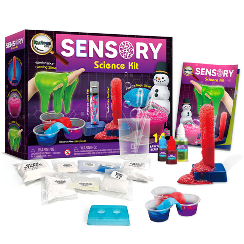 Kaper Kidz Kurious Kidz Sensory Science Kit 14 Experiments, DT3479