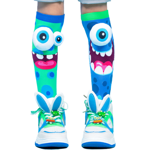 Madmia Socks Ages 6-99 Silly Monsters MM207