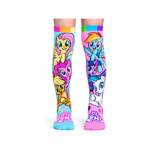 Madmia Socks Ages 6-99 One Size Fits Most MY LITTLE PONY Novelty Socks