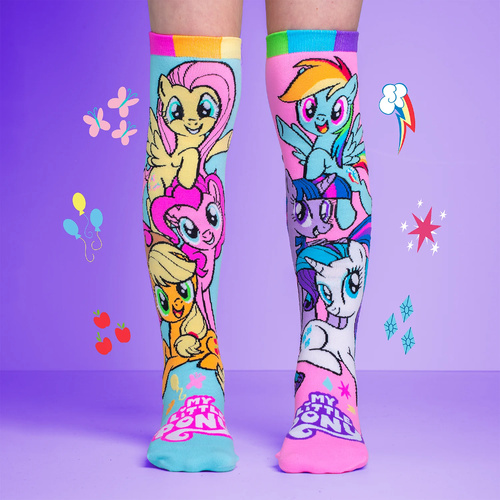 Madmia Socks Ages 3-5 Toddler MY LITTLE PONY Novelty Socks