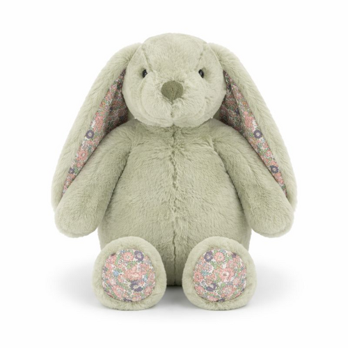 Lily & George Plush 35cm Flopsy Bunny - Floral Jade, WLG-830