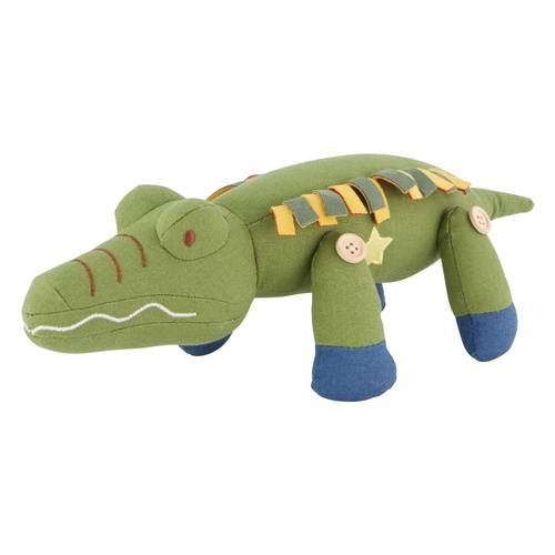 Lily & George Plush 10cm Safari Friends - Crocky the Crocodile, WLG-851
