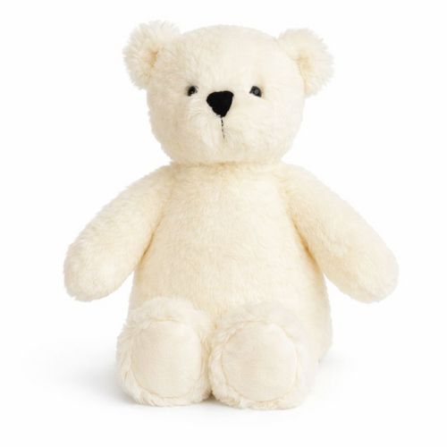 Lily & George Plush 22cm Littlefoot Bear - Warm White, WLG-872