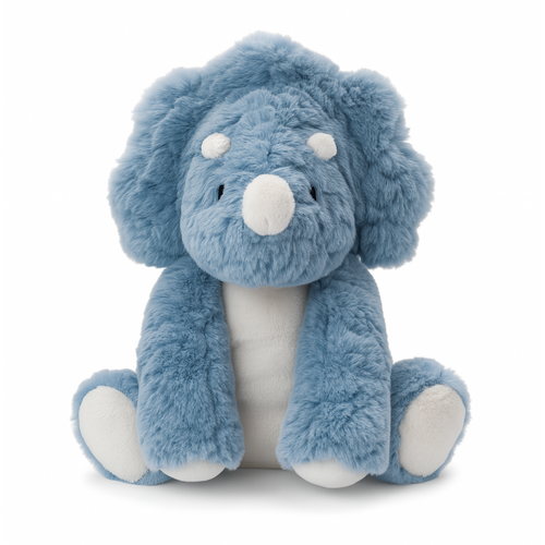 Lily & George Plush 30cm Trixie the Triceratops, WLG-946
