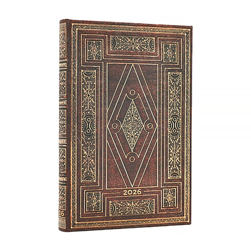 2026 Diary Paperblanks Mini Week-At-A-Time Horizontal Hardcover First Folio
