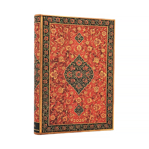 2026 Diary Paperblanks Midi Day-At-A-Time  Hardcover Layla