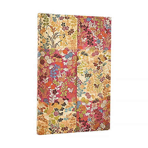 2026 Diary Paperblanks Maxi Week-At-A-Time Horizontal Hardcover Kara-ori Pink
