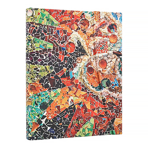 2026 Diary Paperblanks Ultra Day-At-A-Time  Hardcover Gaudi's Sun