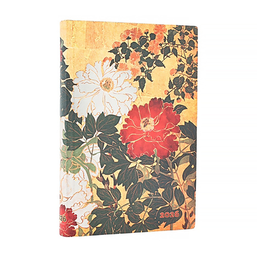 2026 Diary Paperblanks Mini Week-At-A-Time Horizontal Flexi Natsu