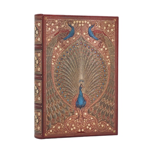 2027 Diary Paperblanks Hafiz's Peacocks Mini Day-At-A-Time Hardcover