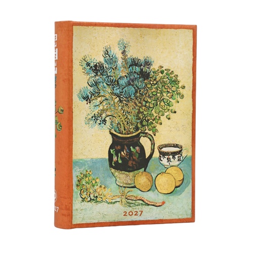 2027 Diary Paperblanks Van Gogh's Still Life Mini Day-At-A-Time Hardcover