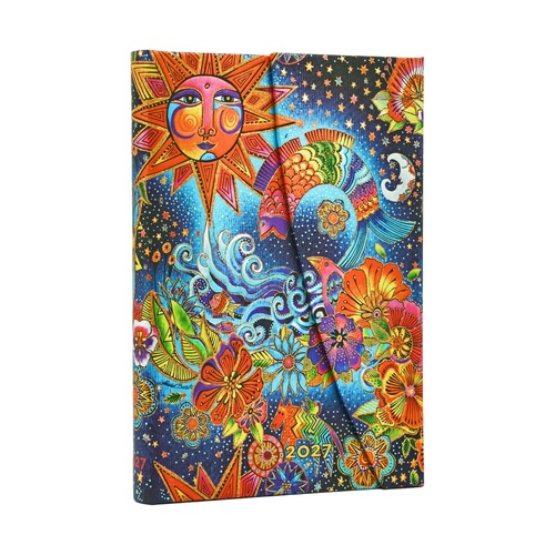 2027 Diary Paperblanks Celestial Magic Mini Week-At-A-Time Verso Hardcover