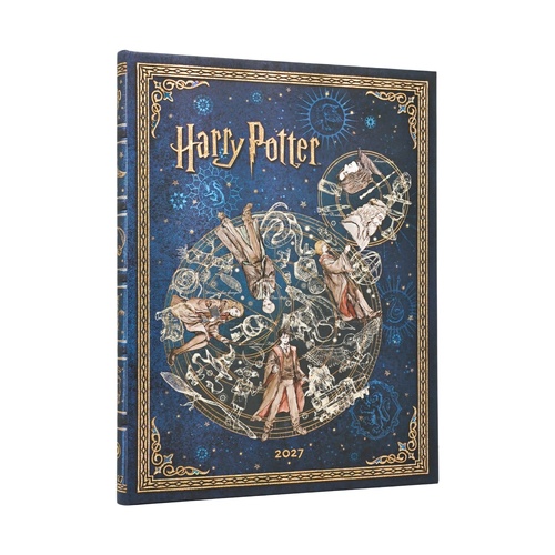 2027 Diary Paperblanks Legends of Hogwarts Ultra Week-At-A-Time Horizontal Hardcover