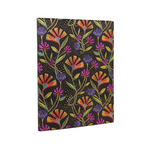 2027 Diary Paperblanks Wild Flowers Ultra Week-At-A-Time Vertical Flexi Softcover