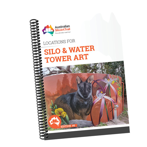 Locations For Silo & Water Tower Art Guide by Australian Silo Art Trail