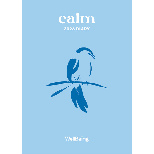 2026 Diary Wellbeing Calm Week to View by Paper Pocket