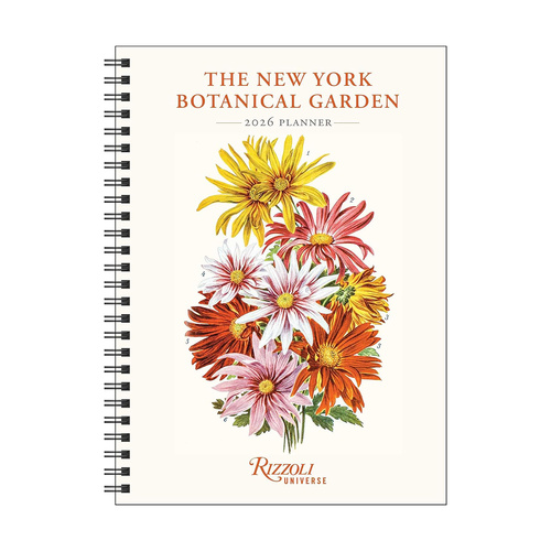 2026 Planner New York Botanical Garden Monthly/Weekly, Rizzoli Universe AM48166