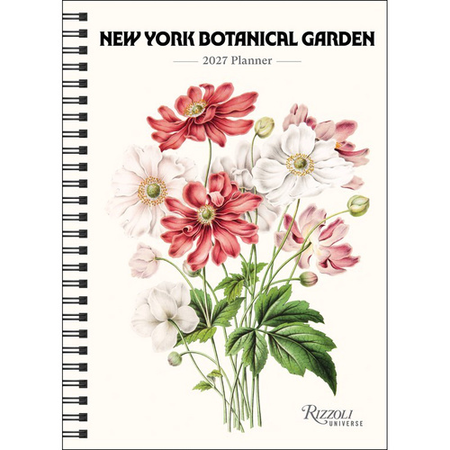 2027 Planner New York Botanical Garden Monthly/Weekly, Rizzoli Universe AM49187