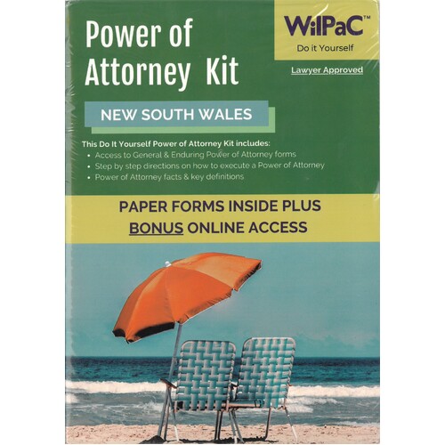 WilPac Do It Yourself Power of Attorney Kit 