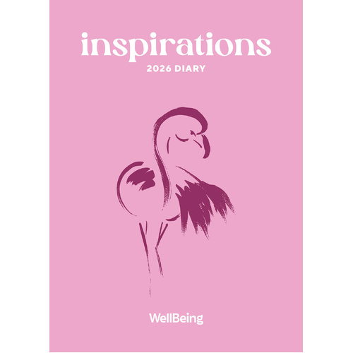 2026 Diary Wellbeing Inspirations Week to View by Paper Pocket