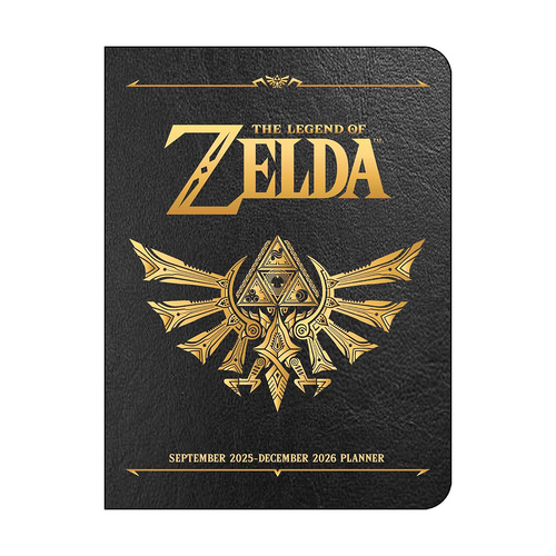 2025-2026 16-Month Planner The Legend of Zelda Monthly/Weekly, Abrams AM83517