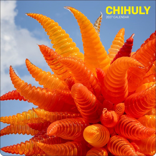 2027 Calendar Chihuly Square Wall, Abrams AM91642