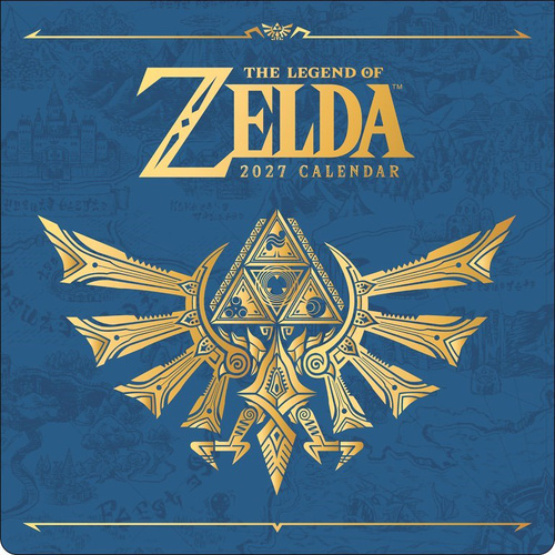 2027 Calendar Legend of Zelda Square Wall, Abrams AM92335