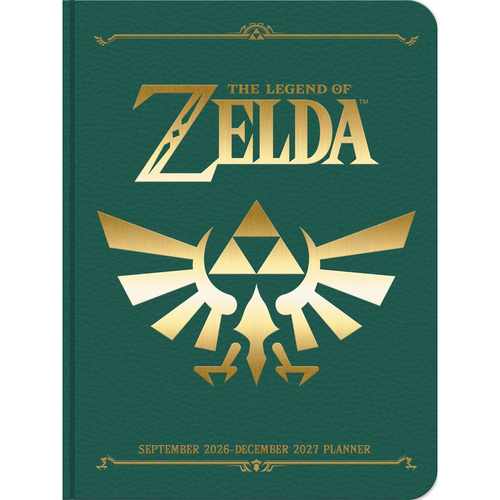 2027 16-Month Planner Legend of Zelda Monthly/Weekly, Abrams AM92342
