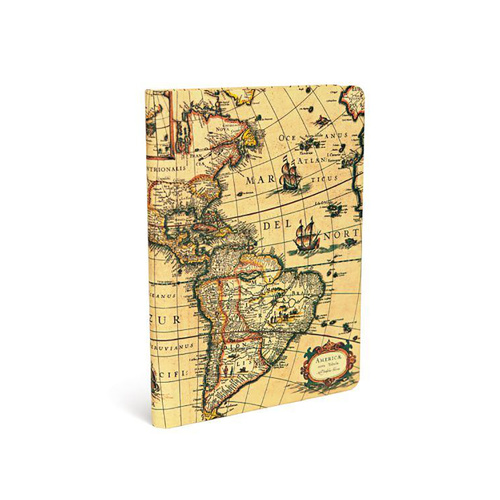 Early Cartography Western Hemisphere Midi Lined Journal By Paperblanks