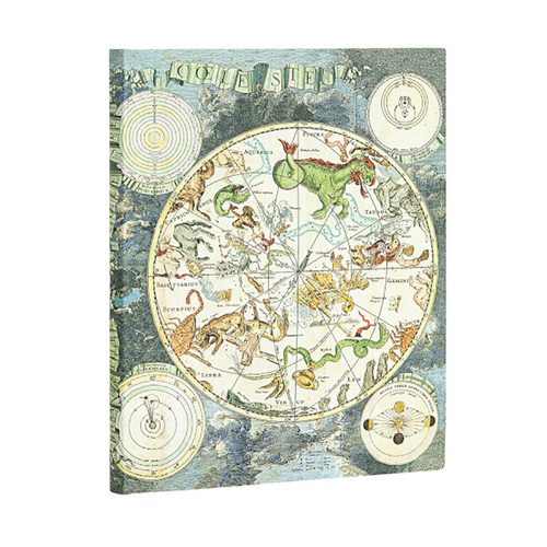 Flexis Celestial Planisphere Ultra Lined Journal By Paperblanks
