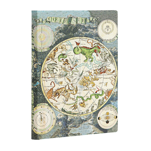 Flexis Celestial Planisphere Mini Lined Journal 176p By Paperblanks