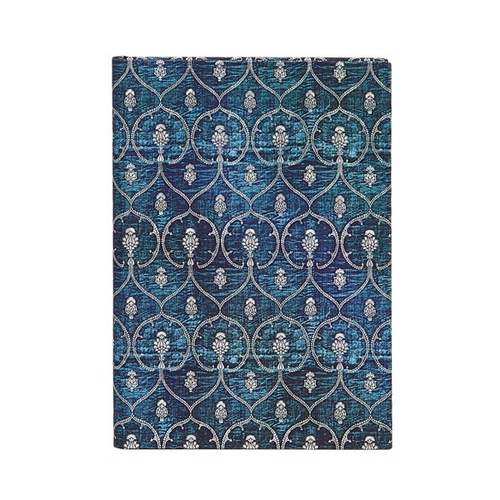 Blue Velvet Midi Lined Journal By Paperblanks