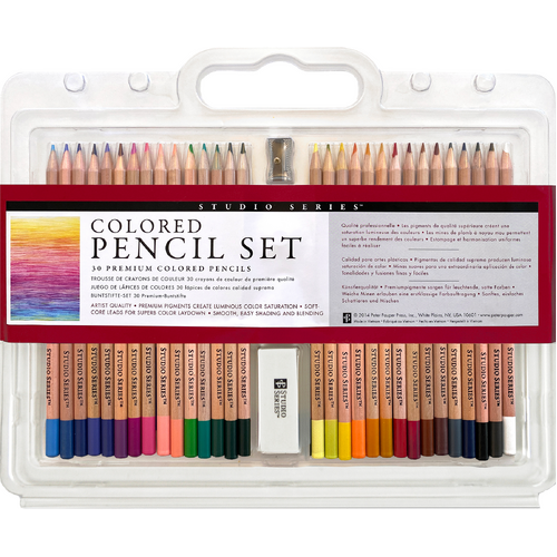 Peter Pauper Press Colored Pencil Set Studio Series (Set of 30) 314512