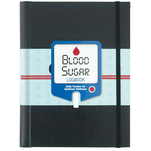Peter Pauper Press Logbook Blood Sugar Daily Tracker for Optimum Wellness, 324122