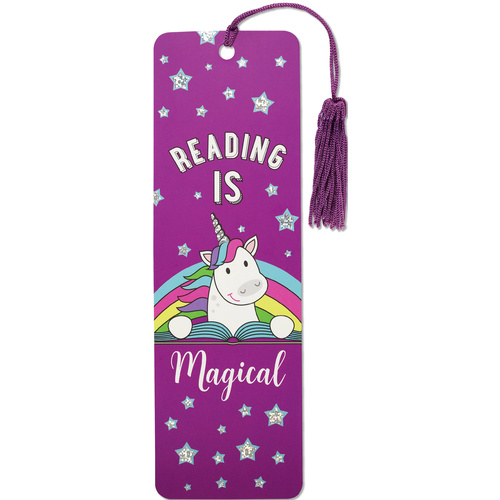 Pauper Press Beaded Bookmark Reading Is Magical