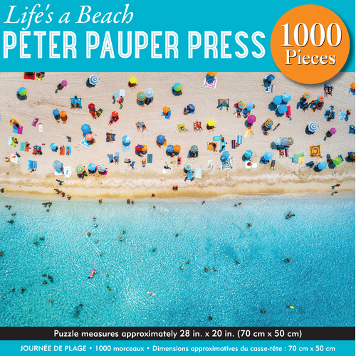Peter Pauper Press Jigsaw Puzzle 1000 Piece - Life's a Beach 334923