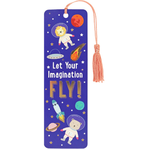 Peter Pauper Press Children's Bookmark - Let Your Imagination Fly, 337580
