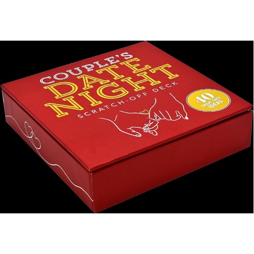 Peter Pauper Press Couple's Date Night Scratch-Off Cards, 340559