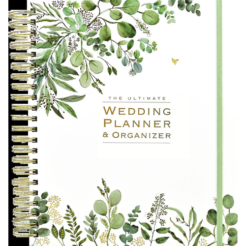 Peter Pauper Press The Ultimate Wedding Planner & Organizer - Eucalyptus, 341662