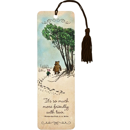 Peter Pauper Press Children's Bookmark - Winnie-the-Pooh Pooh And Piglet, 341686