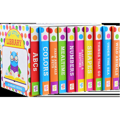 Peter Pauper Press My Little Library - Set of 10 Board Books, 342966