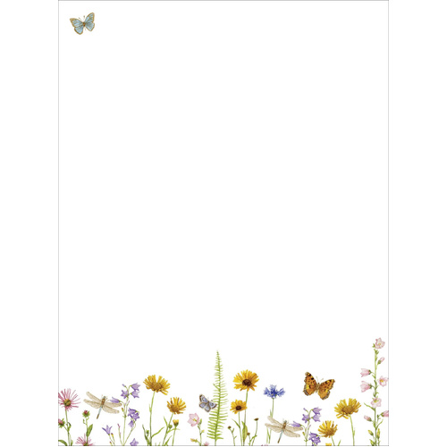Peter Pauper Press Letter Perfect Stationery - Wildflower Garden 343185