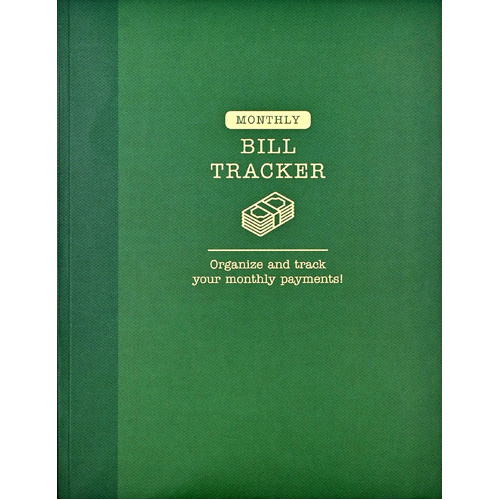 Peter Pauper Press Monthly Bill Tracker, 347299