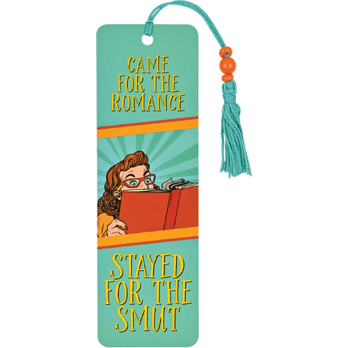 Peter Pauper Press Children's Bookmark - Came for the Romance, 348876