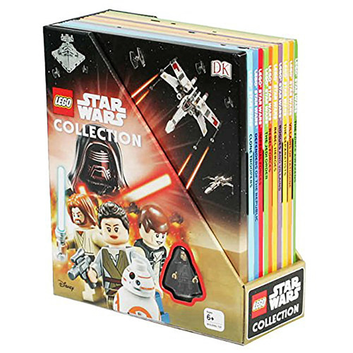 Lego Star Wars Collection with Minifigures 10-Book Box Set