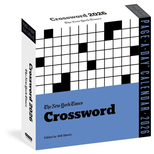 2026 Calendar The New York Times Crossword Page-A-Day Boxed, Workman